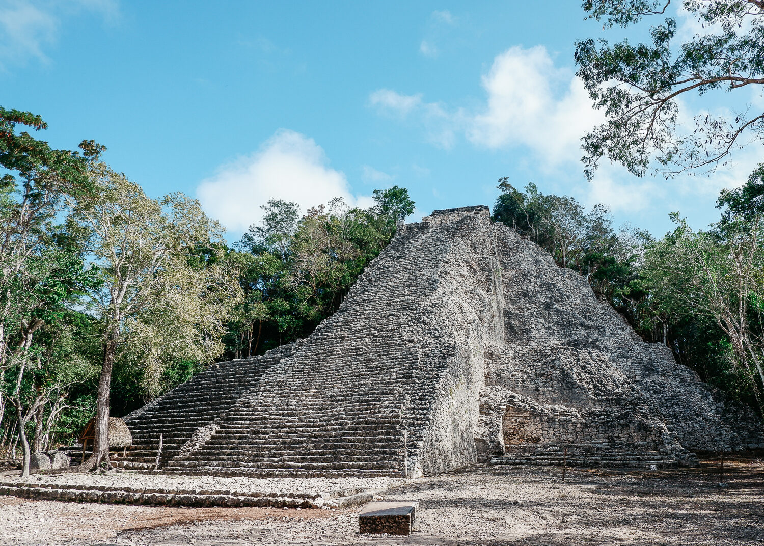 The ruins of Coba is the wildest one of the 8 archaeological sites in Mexico you have to visit
