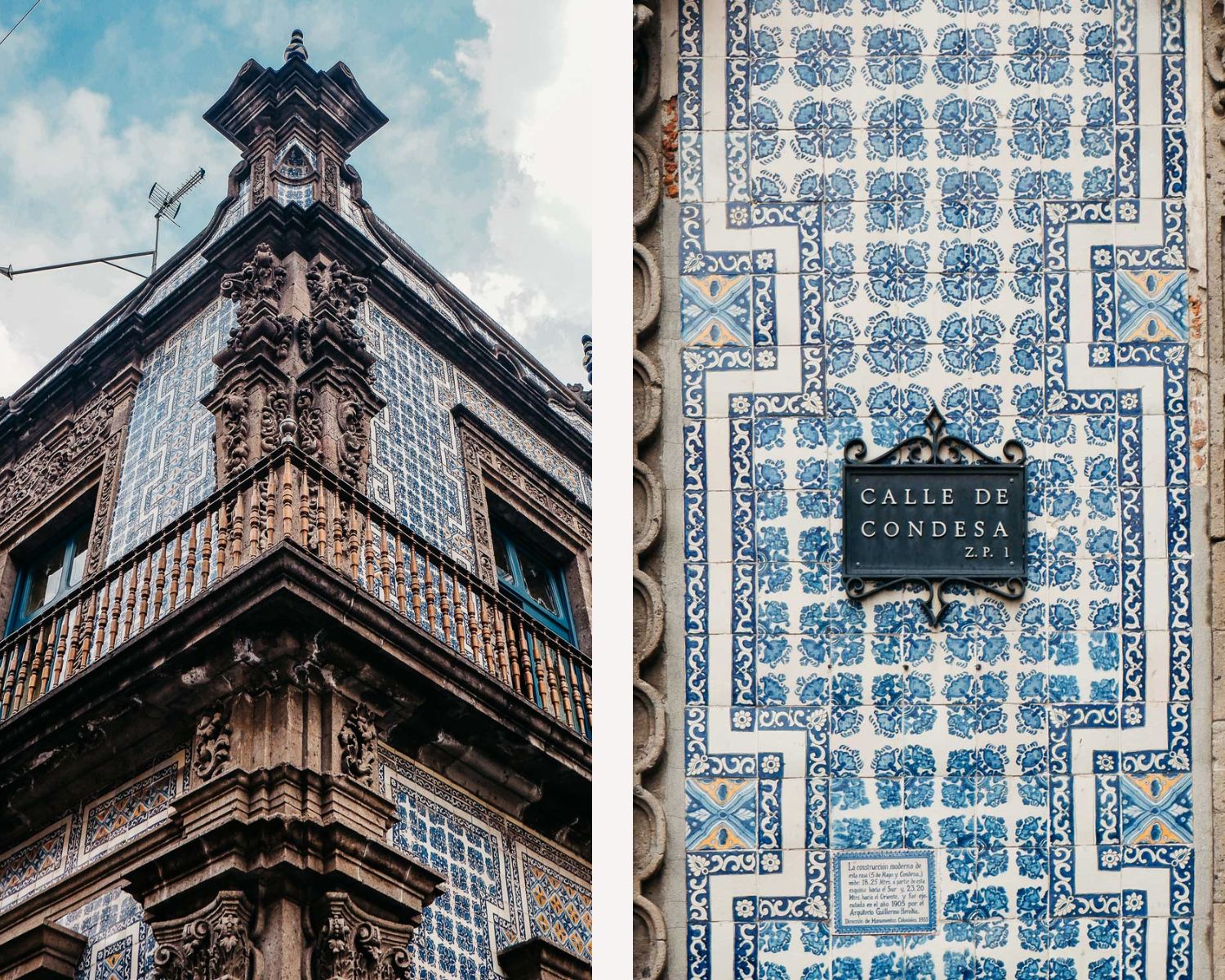Unmissable places in Mexico City : La Casa de los Azulejos, a true work of art
