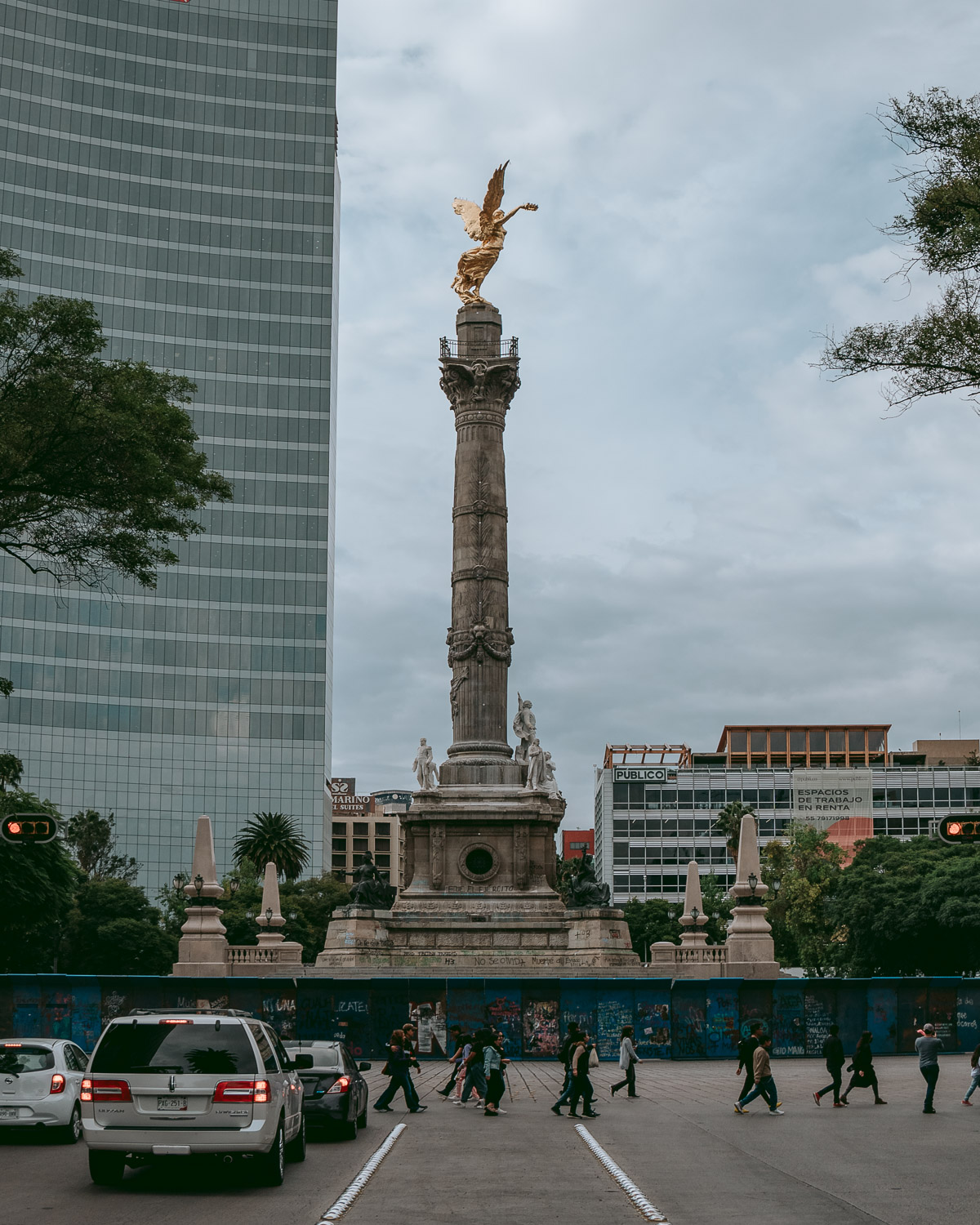 Unmissable places in Mexico City : Capture the "Ángel de la Independencia"