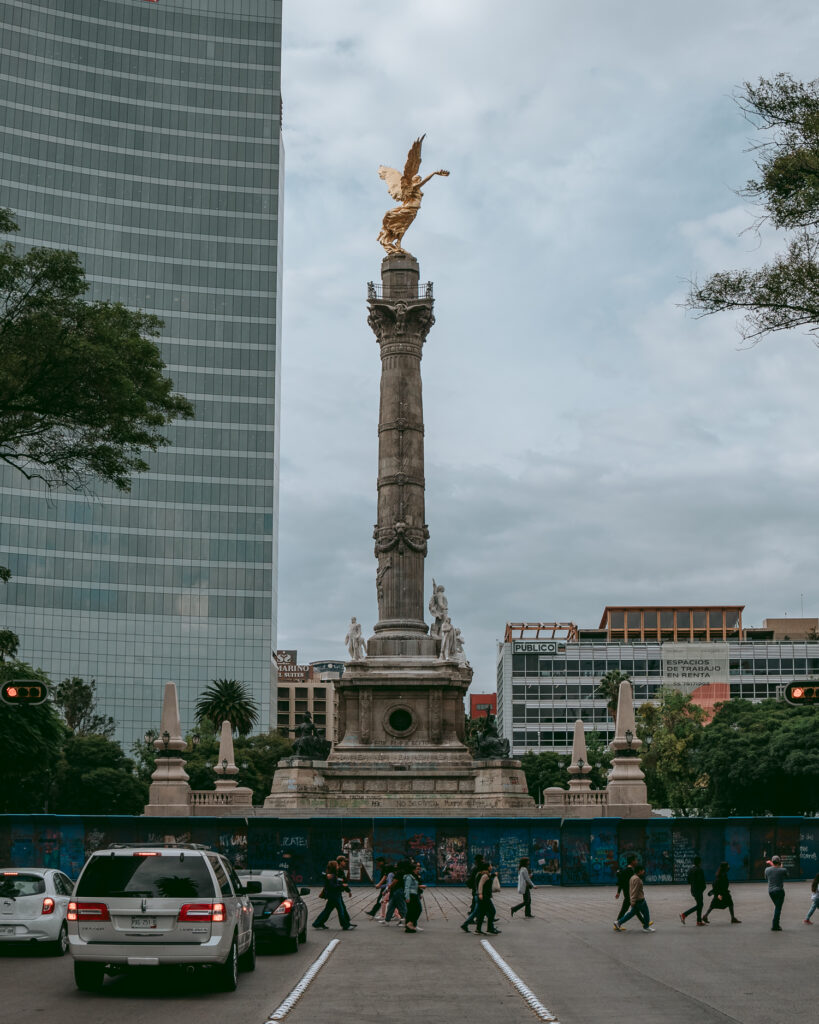 Statut de l'angle de l'Independence à Mexico, un incontournable pour découvrir Mexico