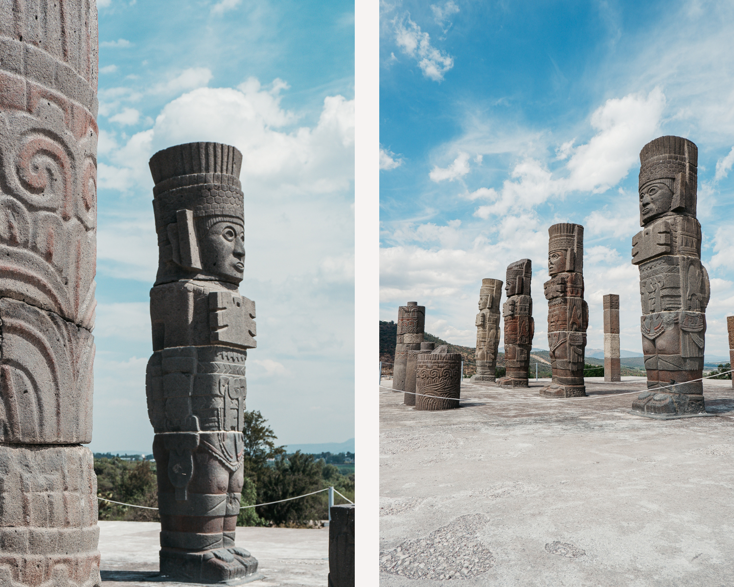Le site archéologique de Tula, des vestiges préhispaniques peu touristiques et incroyables