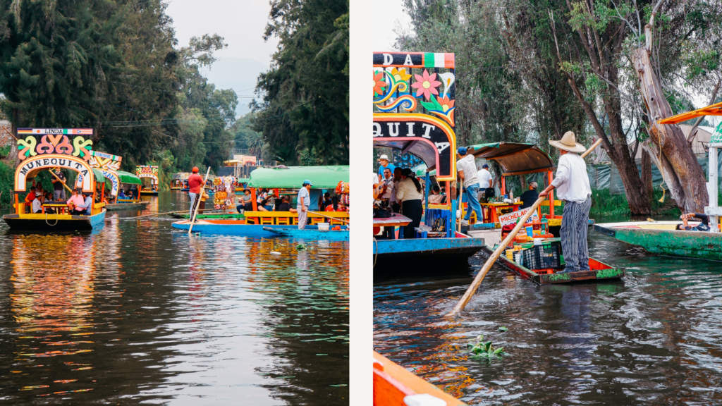 Rent a boat at Xochimilco, an unusual and fun experience in Mexico City