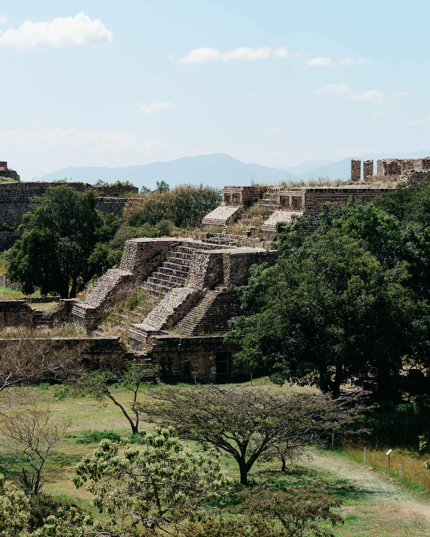 Explore the archaeological site of Monte Alban