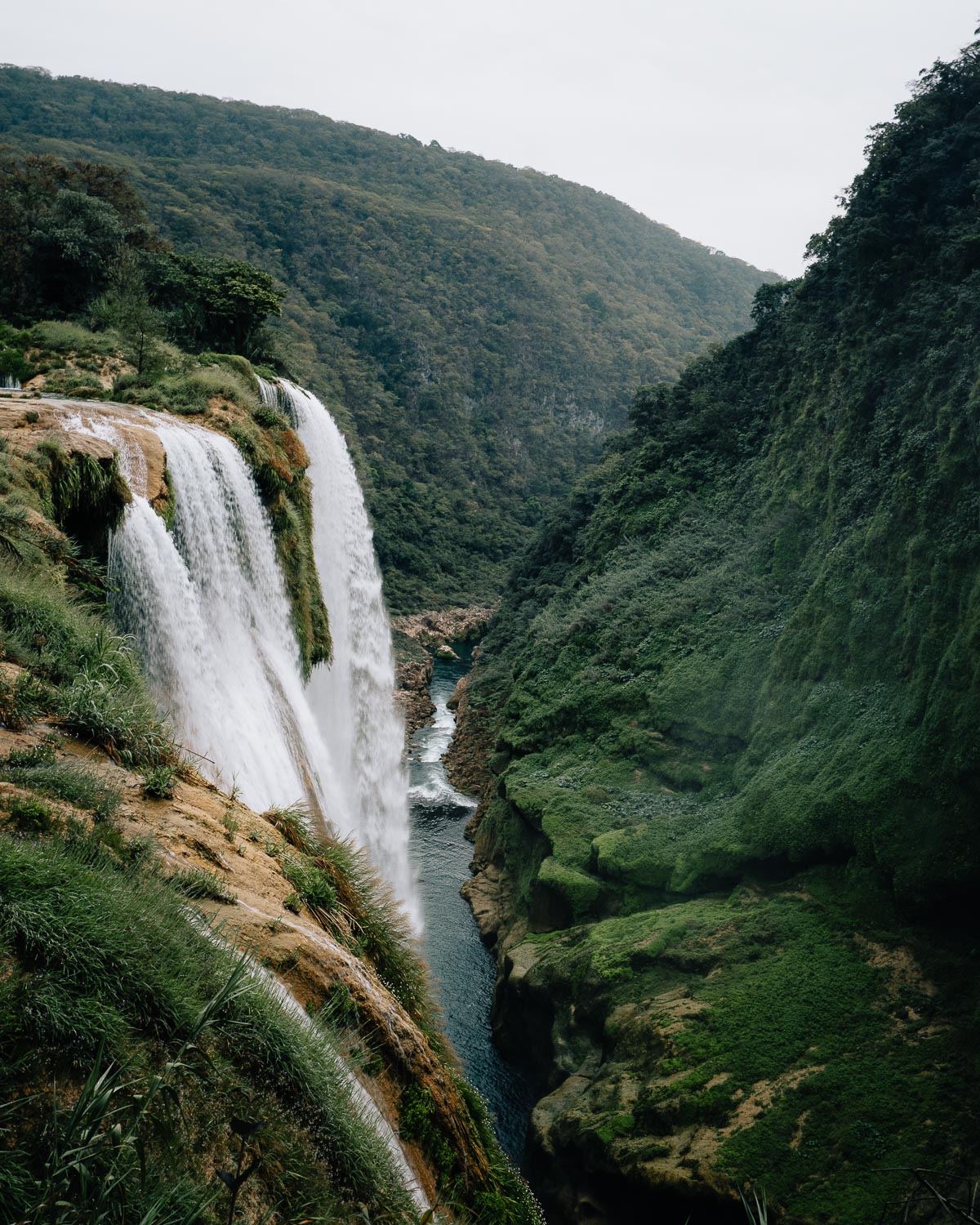 Cascada Tamul, the most impressive waterfall of the Huasteca Potosina