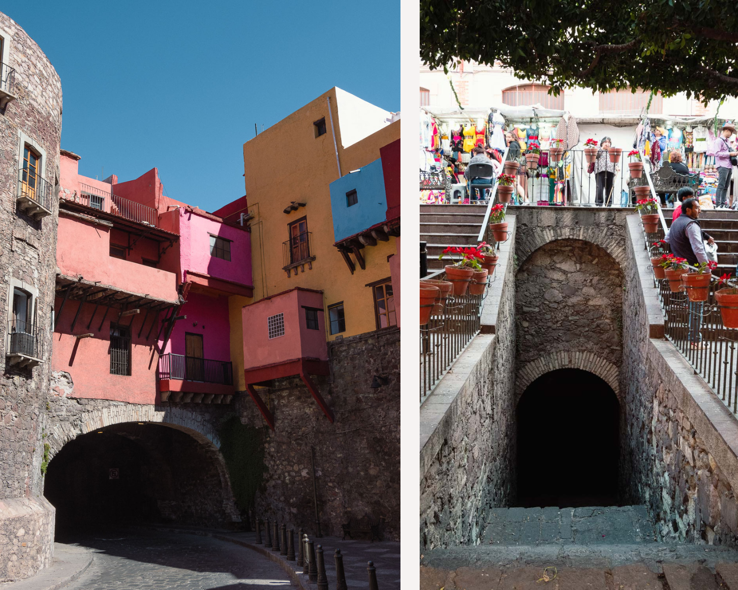 The Tunnels and subterranean streets of Guanajuato
