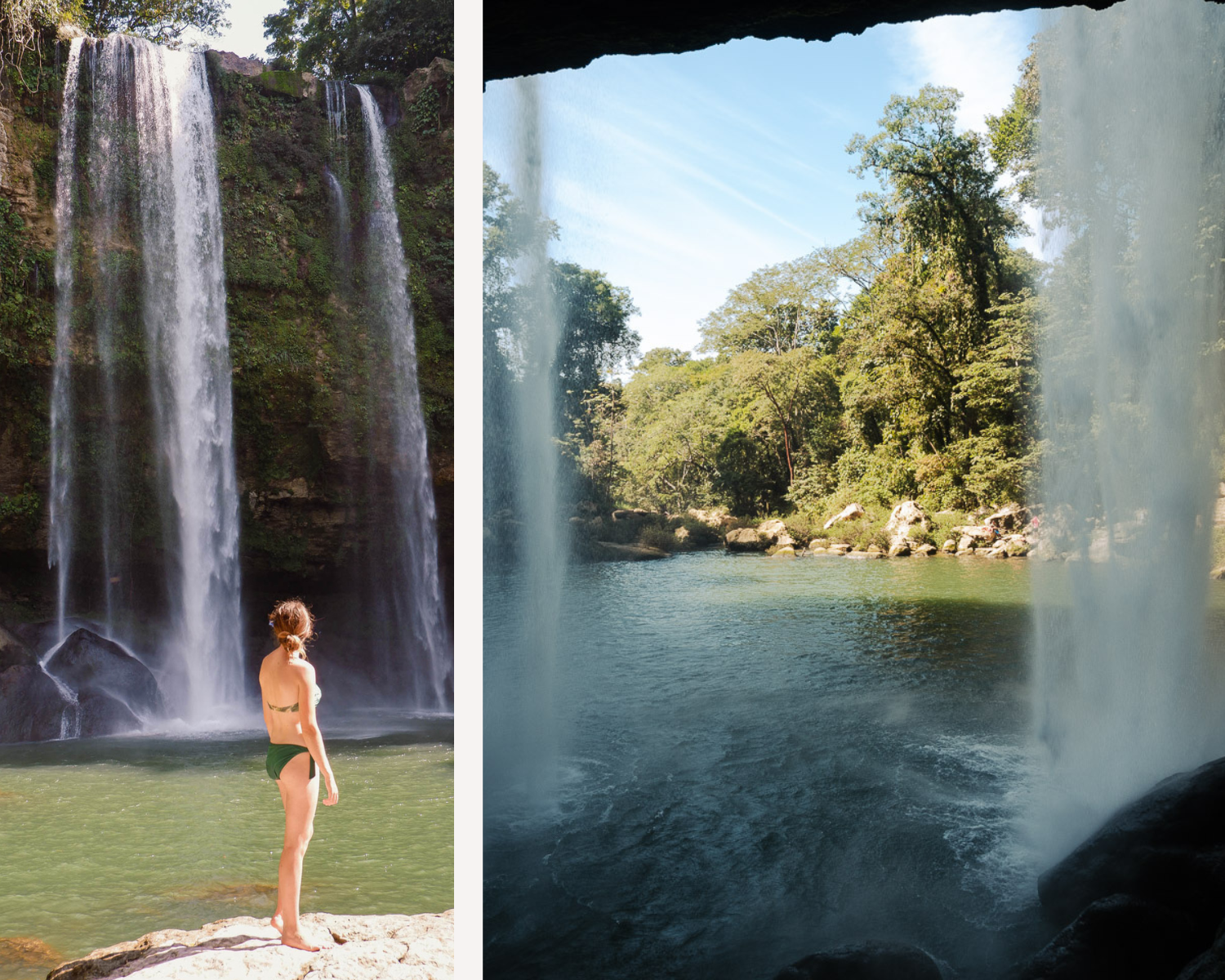 The waterfall of Misol-Ha, near Palenque : 2024 Chiapas itinerary for the best possible experience